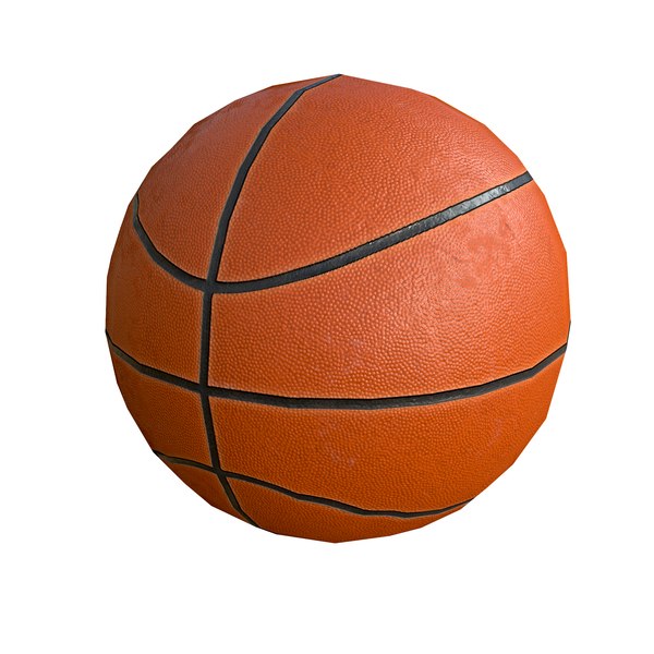 modelo 3d Modelo de baloncesto Low Poly PBR TurboSquid 1748530