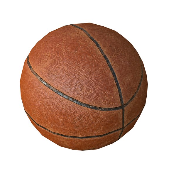 modelo 3d Modelo de baloncesto Low Poly PBR TurboSquid 1748530