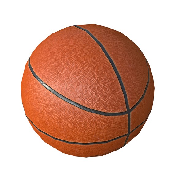 Basketball Low Poly PBR 3D model TurboSquid 1748530