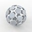Soccerball split C white