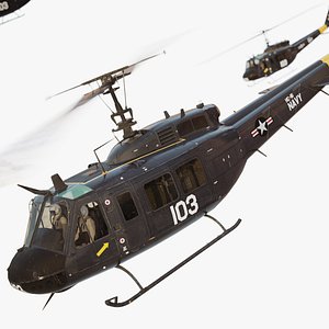 uh-1h us navy  blue