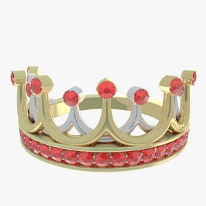diamond ring 3D model