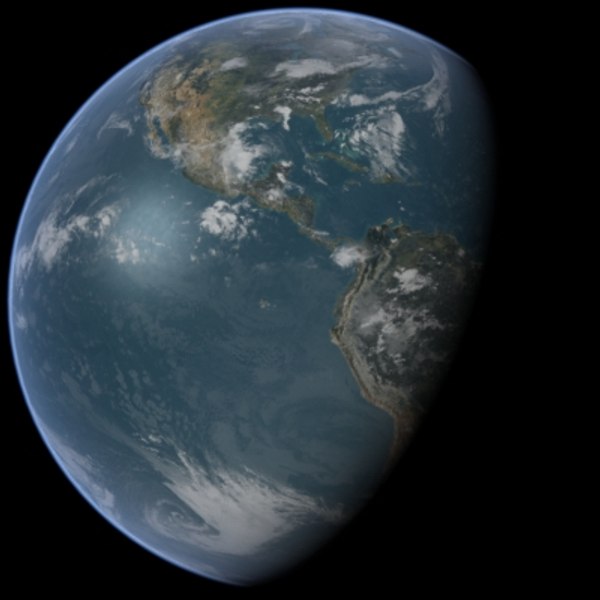 earth 3d model