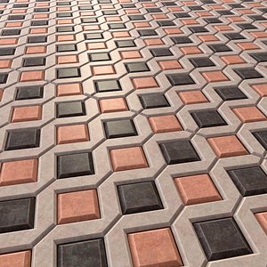 3D model tiled