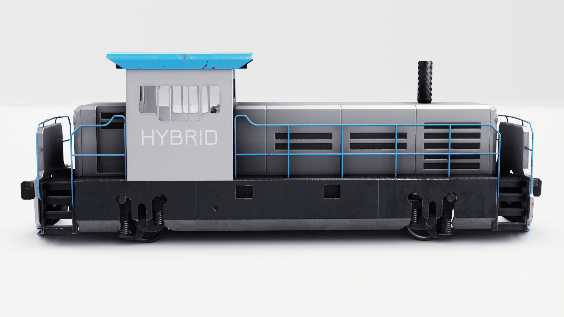 3D Hybrid Train Model - TurboSquid 1633223
