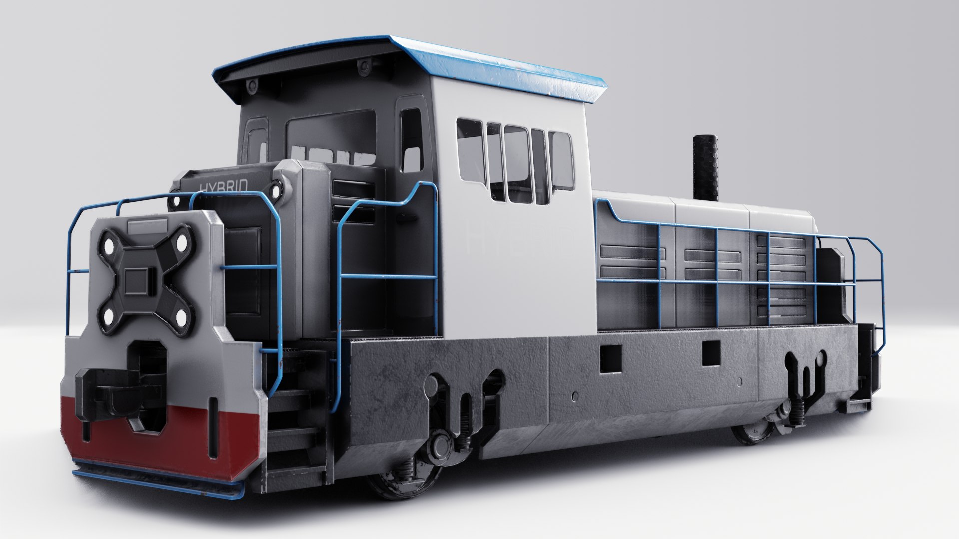 3D Hybrid Train Model - TurboSquid 1633223