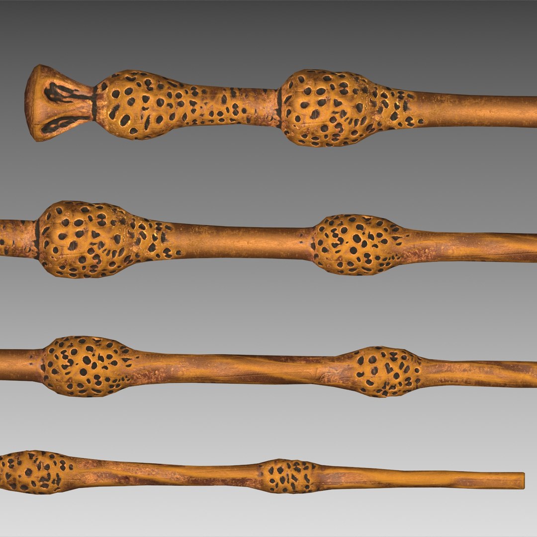 3d Magic Wand Model