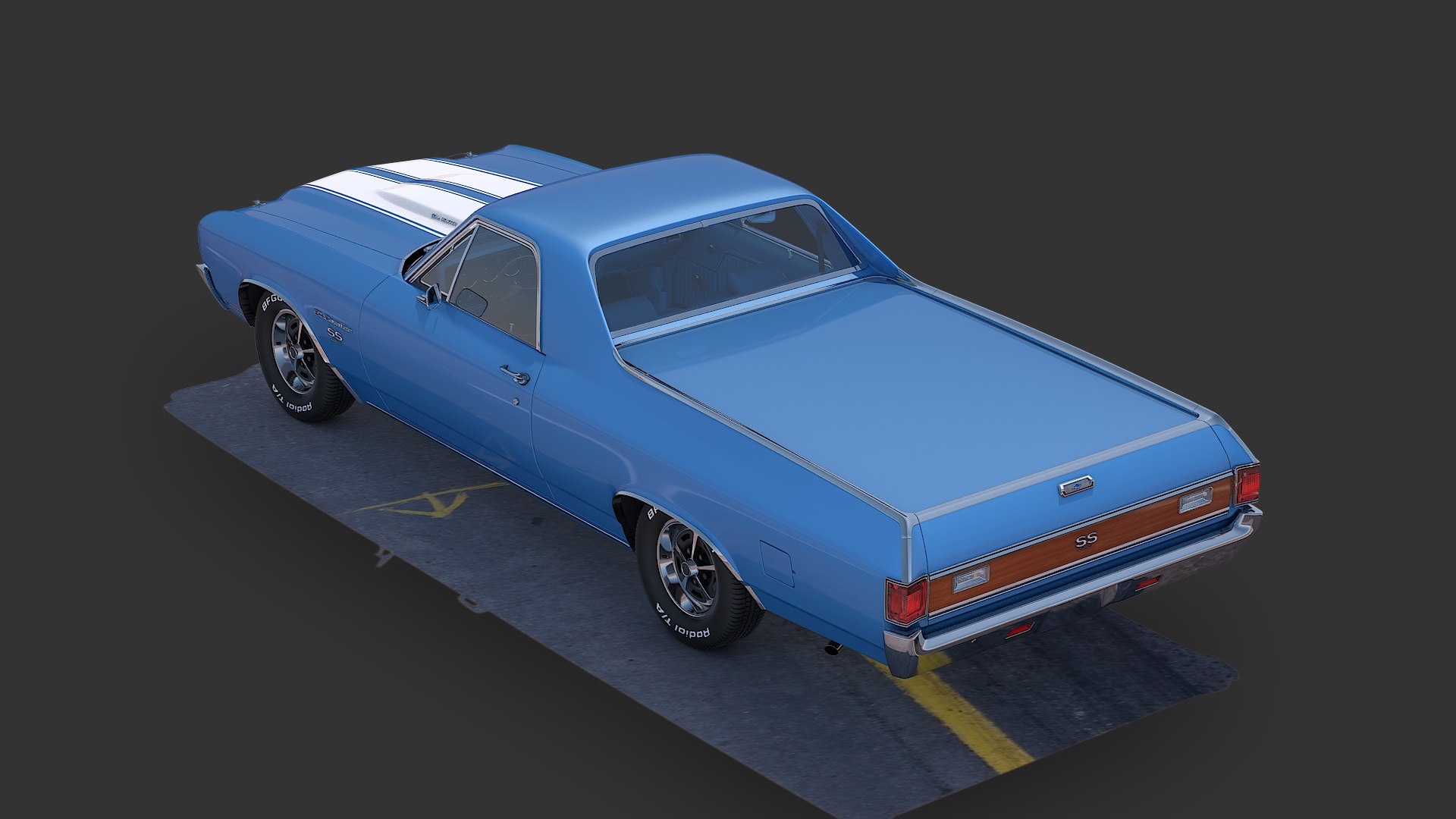 3D Chevrolet ElCamino 1970 model https://p.turbosquid.com/ts-thumb/9p/EQC6z8/86/chevrolet_elcamino04/jpg/1713893183/1920x1080/fit_q87/2e00b7dfa1f4c08dca0d80d10828ccc1cf2d3049/chevrolet_elcamino04.jpg