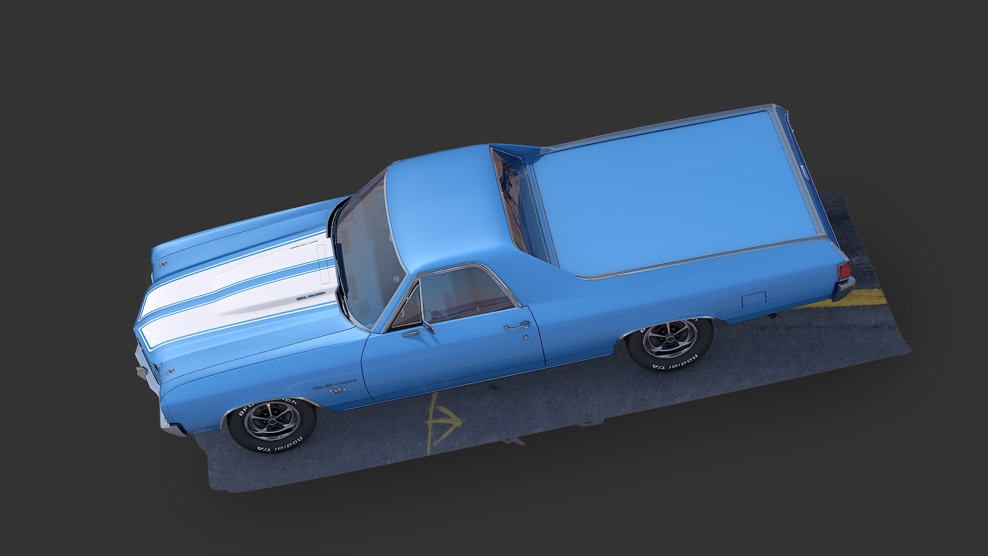 3D Chevrolet ElCamino 1970 model https://p.turbosquid.com/ts-thumb/9p/EQC6z8/zV/chevrolet_elcamino02/jpg/1713893182/1920x1080/fit_q87/e2386d9a65aef45673fb3dbaa187bcece42e22d3/chevrolet_elcamino02.jpg