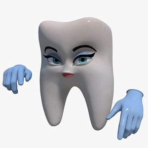 Female Tooth Dentist Rigged