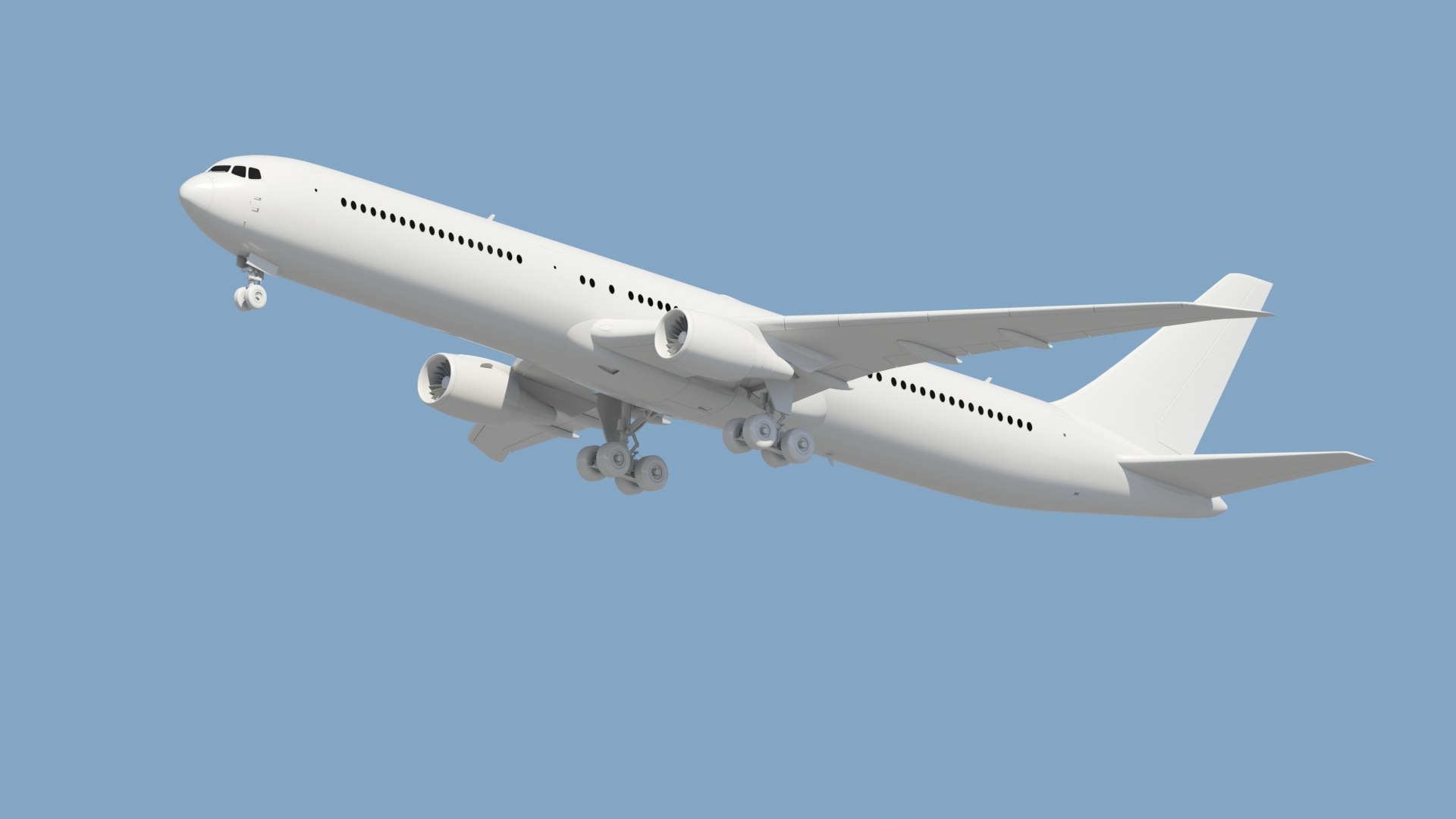 3d Model B767