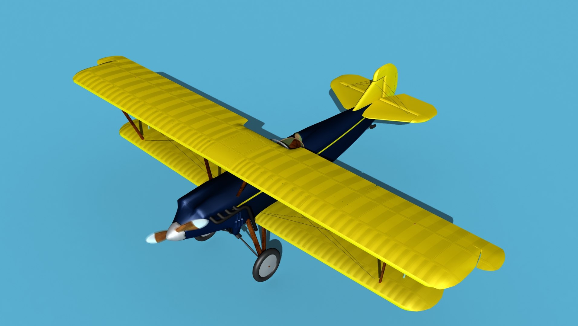 3D Travelair 2000 V04 Model - TurboSquid 1924834