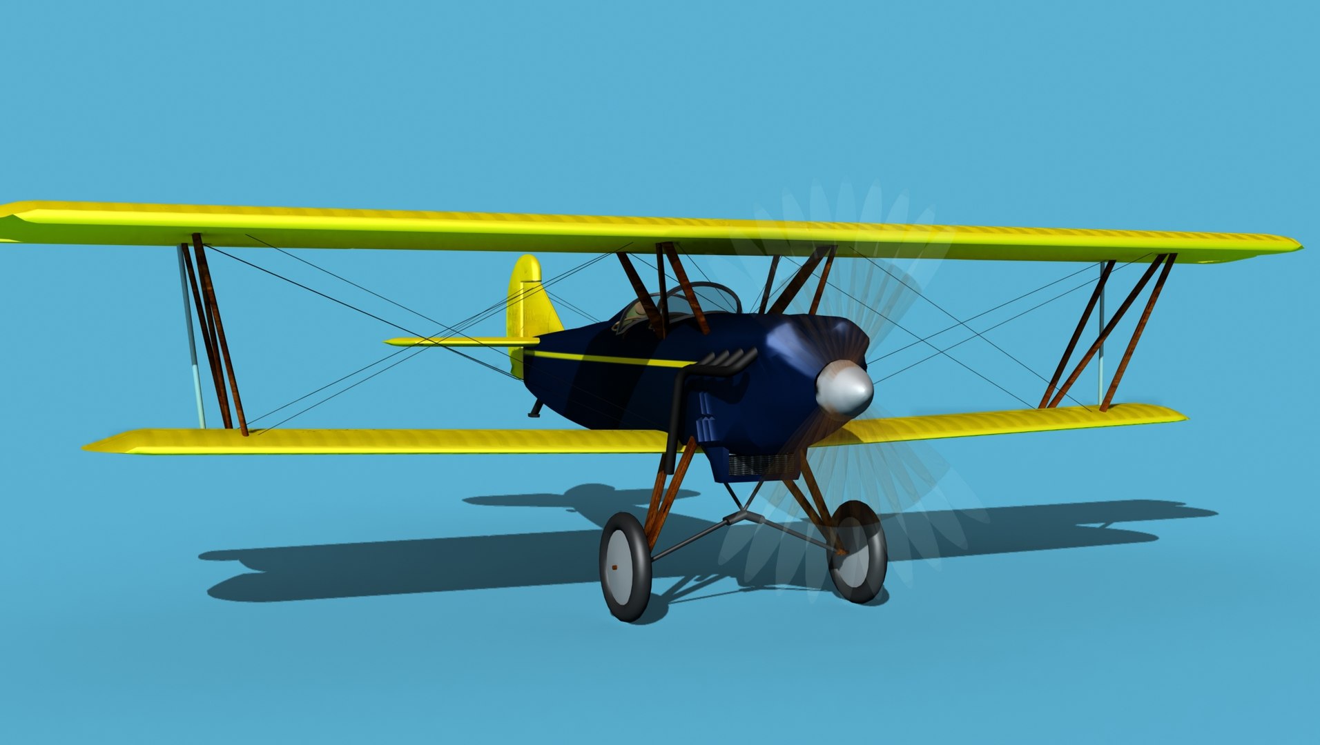 3D Travelair 2000 V04 Model - TurboSquid 1924834