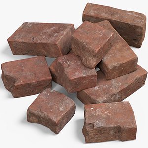 Old Bricks Pack - PBR Game Ready Low Poly