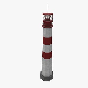 gelendzhikskiy light house 3D model