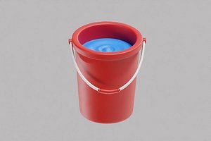 Water Bucket 3D model