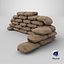 Sand Bag Wall 06
