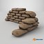 Sand Bag Wall 06