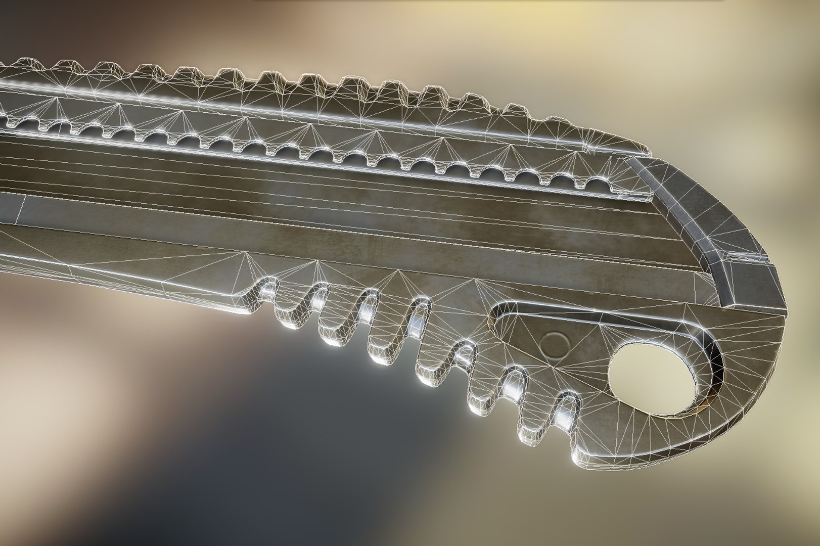 3d model box cutter