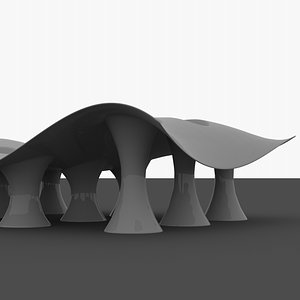 Organic Pavilion Structure