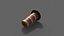 PBR Traffic Drum Barrel 3D model