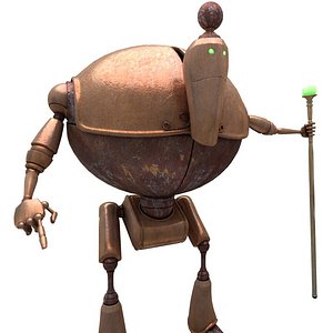 SciFi Robot 06 - Priest Robot