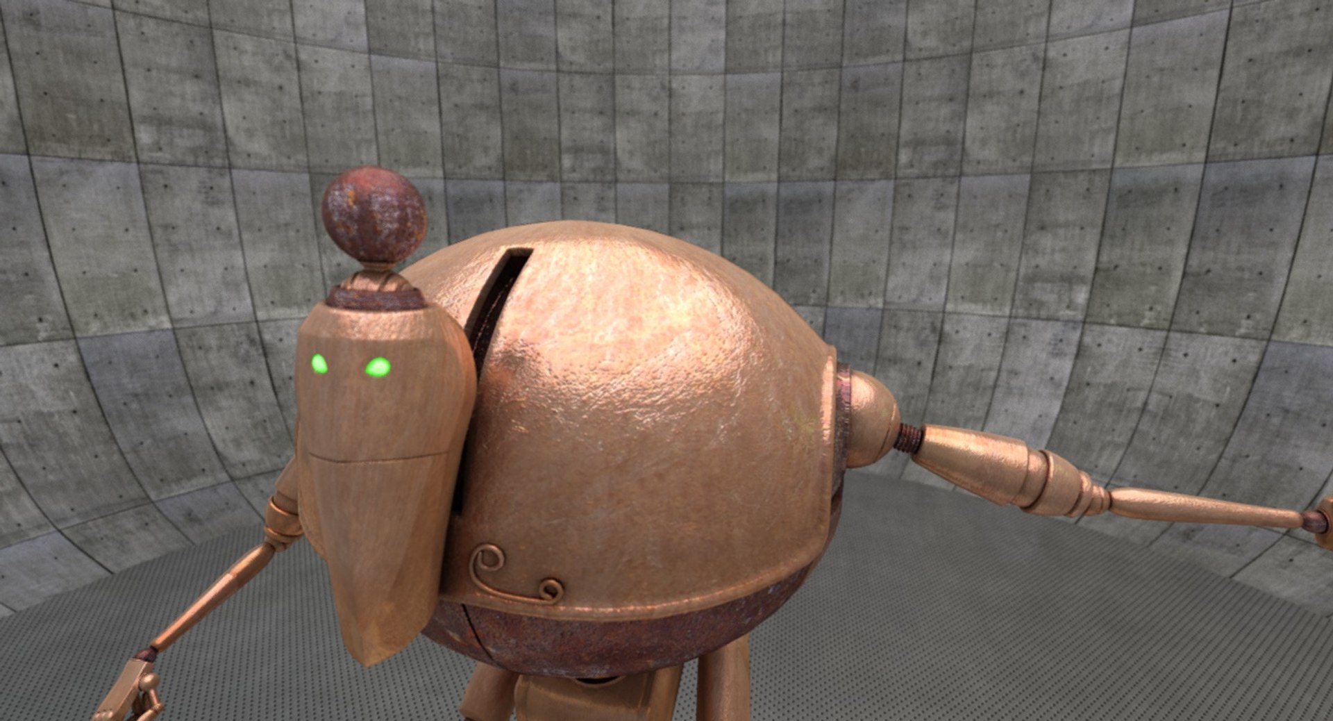 Sci-fi Priest Robot - 3D - TurboSquid 1155120