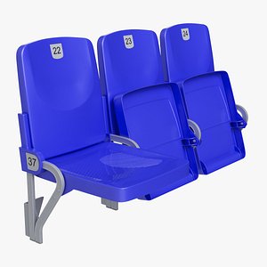 Stadium Seats 3D model