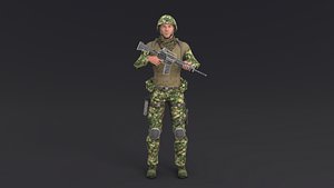 3D Soldier