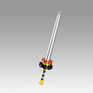 Final Fantasy type-0 Machina Cosplay Weapon Prop replica