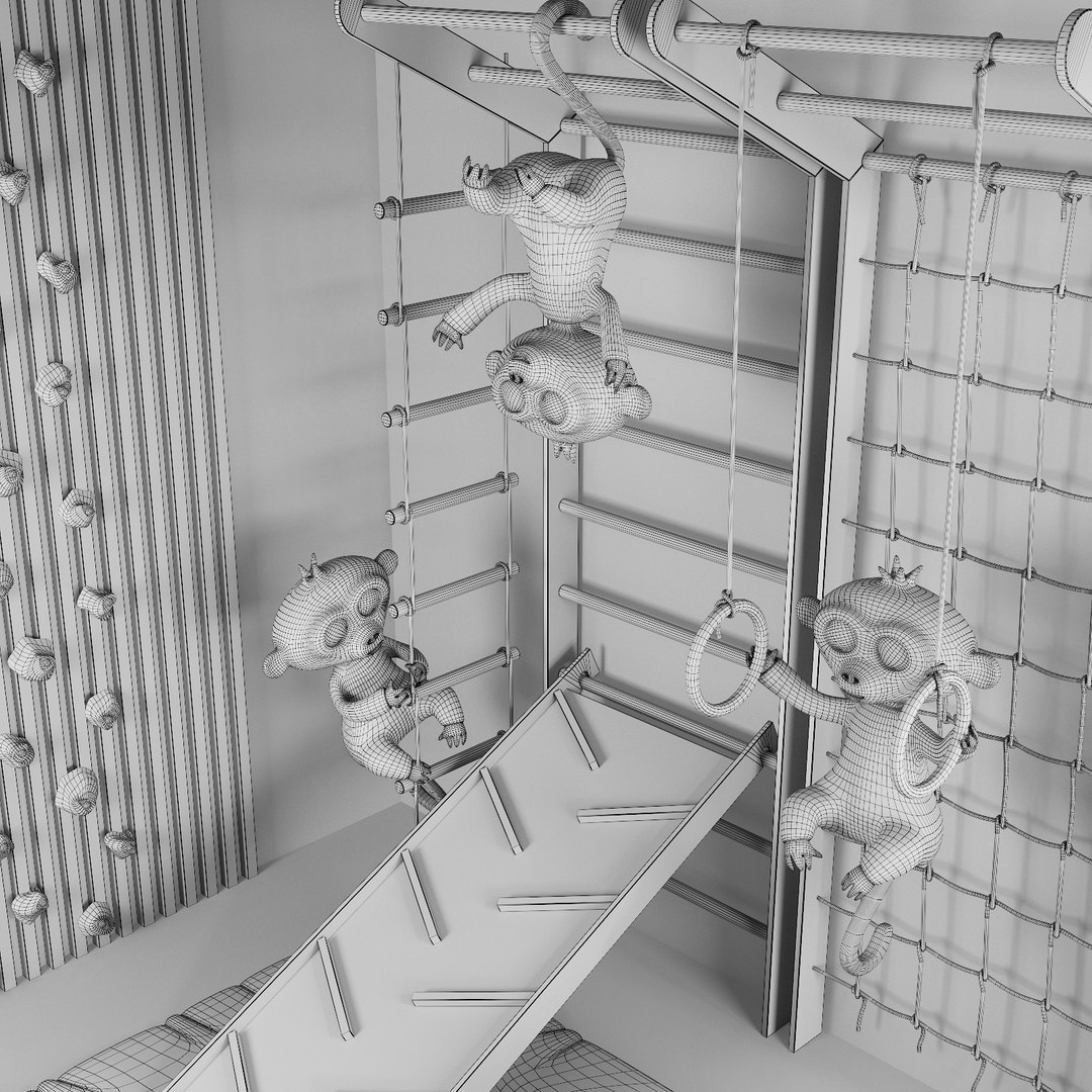 Childrens Complex Set 3D Model - TurboSquid 1852090