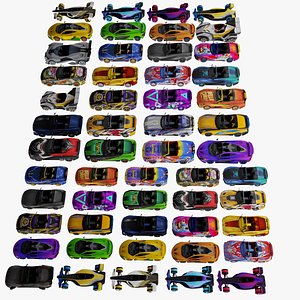 Vehicle car Roadster 89x 3D model