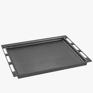 3D Oven drip pan model