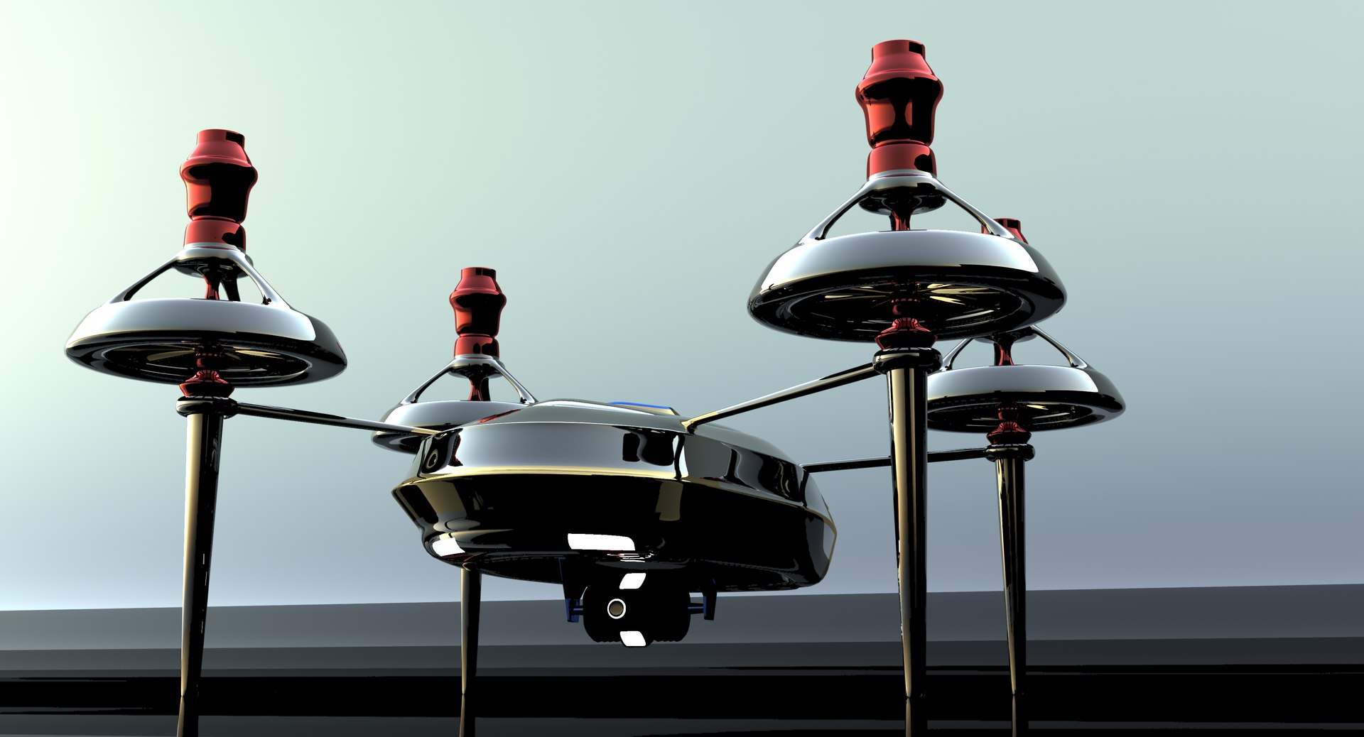 Space drone 3D model - TurboSquid 1174071