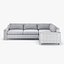 3D Dmitriy and Co - Masson sectional sofa
