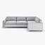 3D Dmitriy and Co - Masson sectional sofa