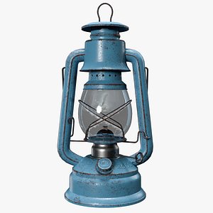lantern with texture and smrt material 3D model
