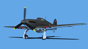 3D Hawker Hurricane MKII V15 model