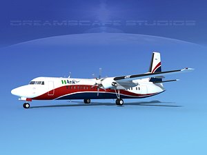3d fokker aircraft