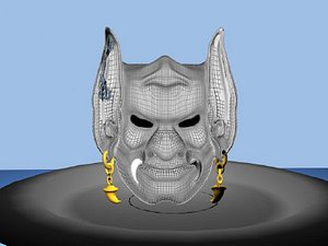 3d monster model