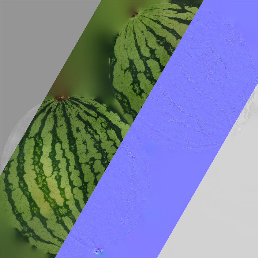 Fresh Watermelon 3D Model model - TurboSquid 1936451