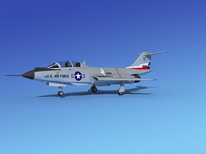 f-101 voodoo jet fighters 3d 3ds