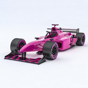 3D Formula 1 car model 07