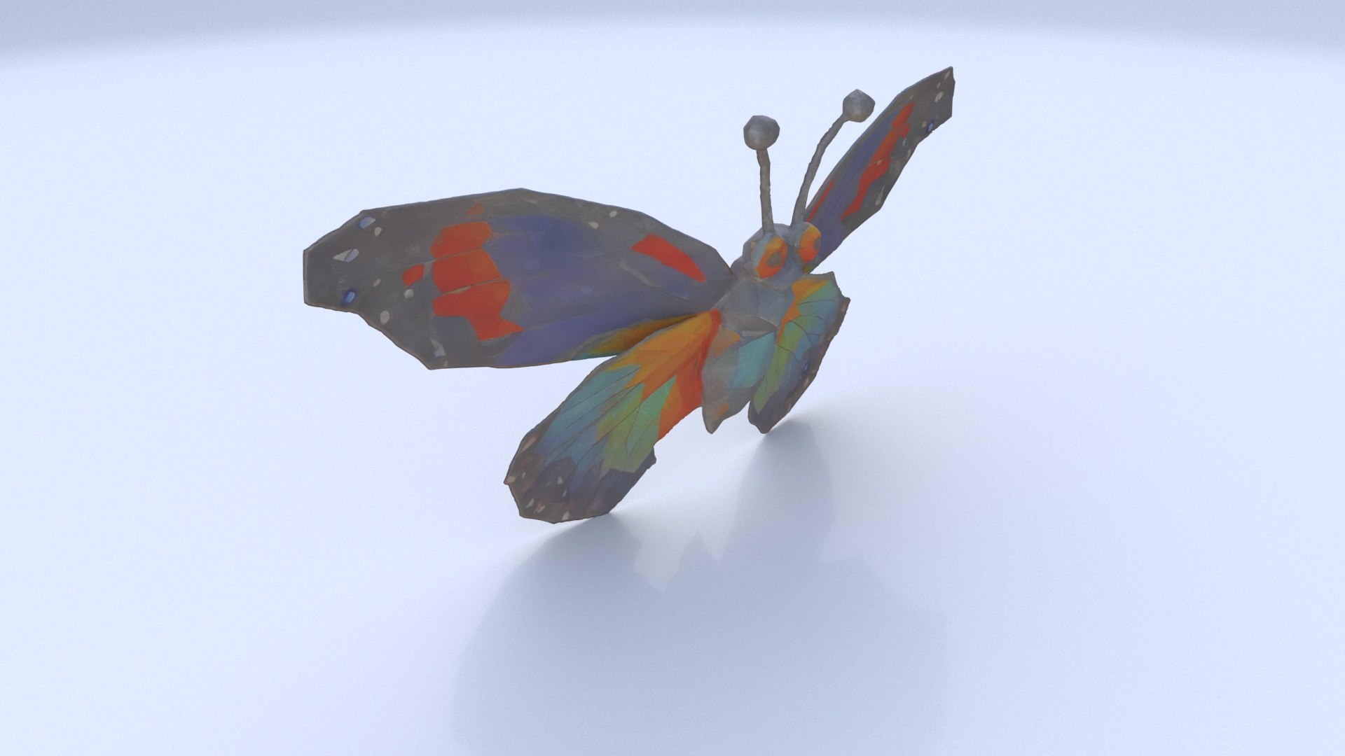 Butterfly 3D Model - TurboSquid 2331597
