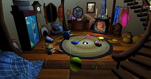 room interior 3D model