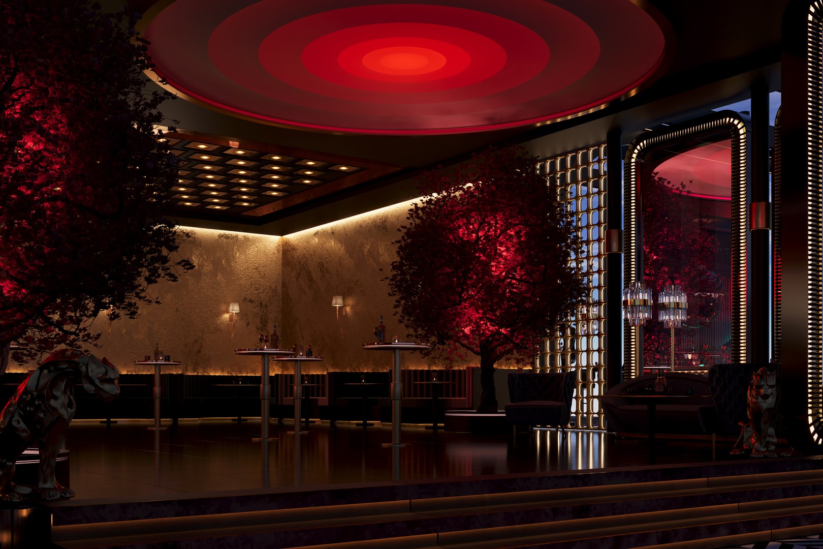 3D VIP CLUB BAR PUB RESTAURANT SCENE - TurboSquid 2266655