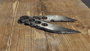 knuckle azuma sarutobi 3D model