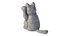 Lucky cat statue