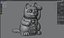 Lucky cat statue