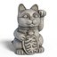 Lucky cat statue